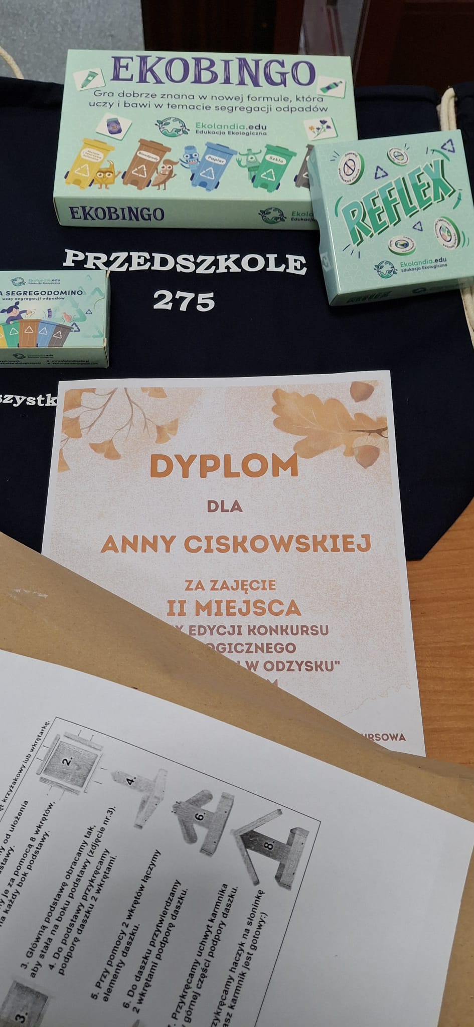 II miejsce 5 6 latki